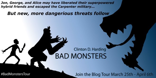 Bad Monsters -- Blog Tour Banner